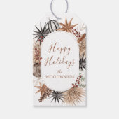 Étiquettes-cadeau Vacances rustiques (Devant)