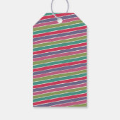 Étiquettes-cadeau Vacances Typographie Whimsical (Dos)