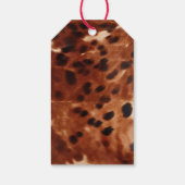 Étiquettes-cadeau Vachette noire Brown (Dos)