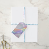 Étiquettes-cadeau Vagues de Lumière (Avec de laficelle)