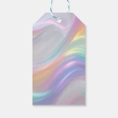 Étiquettes-cadeau Vagues de Lumière (Dos)