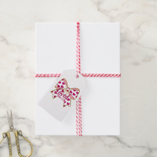 Étiquettes-cadeau Valentine Coquette Chrétienne
