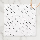 Étiquettes Cadeau Valentine Dinosaur (Dos)