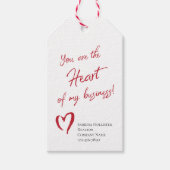 Étiquettes-cadeau Valentine's Day Realtor Marketing (Devant)