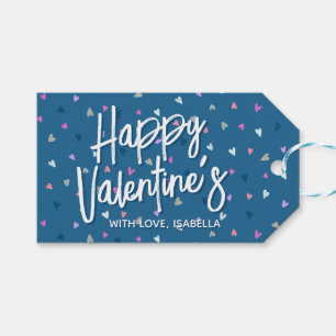 Étiquettes-cadeau Valentines personnalisées