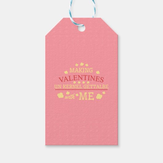 Étiquettes-cadeau Valentines Unkernel Gettable Avec Moi (Devant)