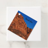 Étiquettes Cadeau Vallée du feu (En situation)