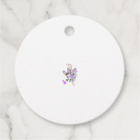 Vecteur de tatouage fée papillon - Art Floral Vint