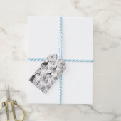 Étiquettes-cadeau Vélo à grande roue Penny Farthing (Avec de laficelle)