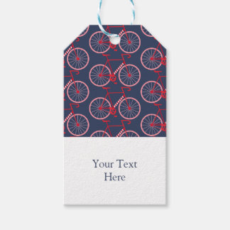 Étiquettes-cadeau Vélos de Noël