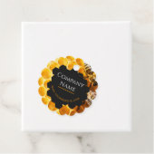 Étiquettes Cadeau Vendeur de miel - Apiculteur (En situation)