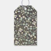 Étiquettes-cadeau Verdure Pays rustique privilégier le Merci (Dos)