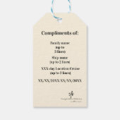 Étiquettes-cadeau Véritable Frazil '80s Imprimer Annonces De Style C (Dos)