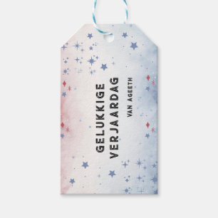 Étiquettes-cadeau verjaardag