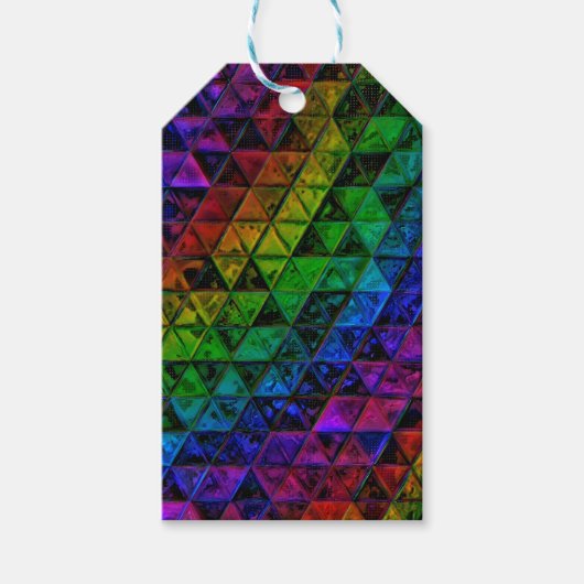 Étiquettes-cadeau Verre de fierté (Devant)