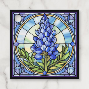Étiquettes Cadeau Verre texan Bluebonnet