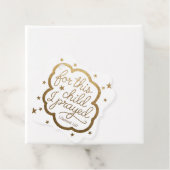 Étiquettes Cadeau verset biblique de 1 Samuel 1:27 (En situation)