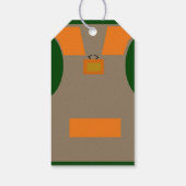 Étiquettes-cadeau Veste de chasse (Dos)