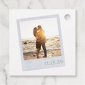 Étiquettes Cadeau Vibe de plage (Dos)