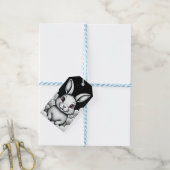 Étiquettes-cadeau Vibes célestes de lapin céleste (Avec de laficelle)