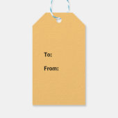 Étiquettes-cadeau Vibes de football (Dos)