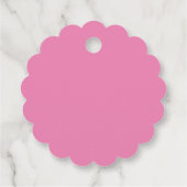 Étiquettes Cadeau Vibes tropicales (Dos)