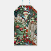 Étiquettes-cadeau Victorian Christmas Portrait (Dos)