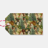 Étiquettes-cadeau Victorian Yuletide Splendor (Dos Horizontal)