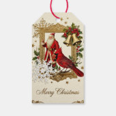 Étiquettes-cadeau Victorian Yuletide Treasures Collage (Dos)