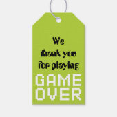 Étiquettes-cadeau Vidéo Jeu Camion Anniversaire (Devant)