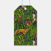 Étiquettes-cadeau Vie forestière (Dos)