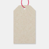 Étiquettes-cadeau Vierge religieuse Marie Immaculée Coeur Roses (Dos)