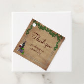 Étiquettes Cadeau Vignes Rustiques Vignes Bourgogne Vin Mariage Merc (En situation)