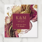 Étiquettes Cadeau Vin rouge Mariage Abstrait Sparkling ID1018 (Devant)