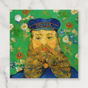 Étiquettes Cadeau Vincent Van Gogh - Postman Joseph Roulin