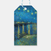 Étiquettes-cadeau Vincent Van Gogh Starry Night Over the Rhone (Devant)