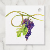 Étiquettes Cadeau Vino Before Vows Winery Décor Fête des mariées (Dos)