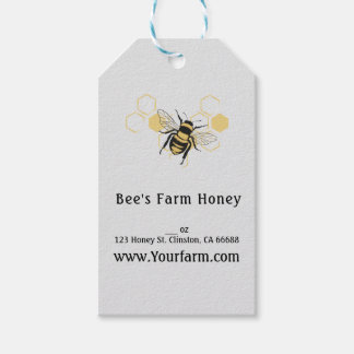 Étiquettes-cadeau Vintage Beekeeping & Honeybee Farm Business