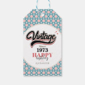 Étiquettes-cadeau Vintage depuis - 1973 (Dos)