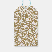 Étiquettes-cadeau Vintage Holly Motif (Dos)