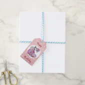 Étiquettes-cadeau Vintage Parfüm (Avec de laficelle)