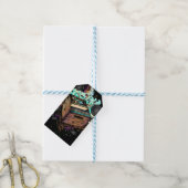 Étiquettes-cadeau Vinyl Crate (Avec de laficelle)