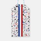 Étiquettes-cadeau Vive la France (Dos)
