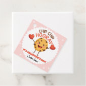 Étiquettes Cadeau Vive la Saint-Valentin Chip Chip (En situation)