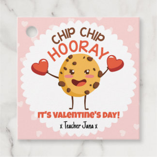 Étiquettes Cadeau Vive la Saint-Valentin Chip Chip