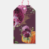 Étiquettes-cadeau Voeux d'action de grâces et Merci (Dos)