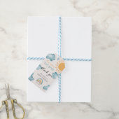 Étiquettes-cadeau Voici Le Son Baby shower Sunshine (Avec de laficelle)