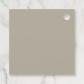 Étiquettes Cadeau Voir me croissance Boho Baby shower semence (Dos)