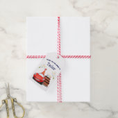 Étiquettes-cadeau Voitures de conception modifiables et imprimables (Avec de la ficelle)