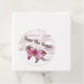 Étiquettes Cadeau Votre bombe (En situation)